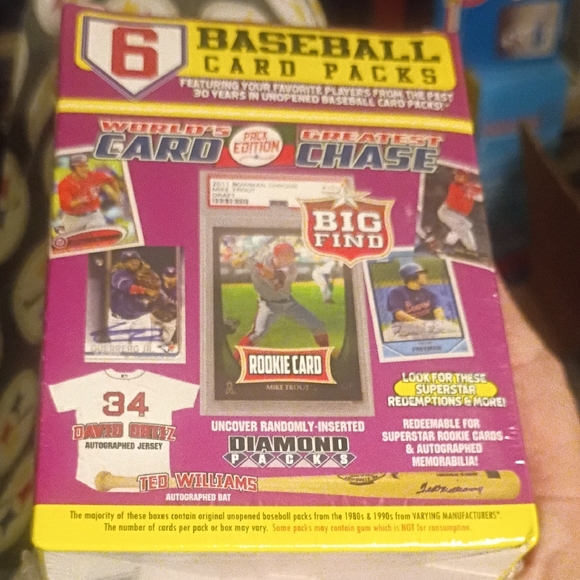 world's greatest card chase Other - World's Greatest Chase Baseball Card Packs Edition Brand New Shirked Wrapped